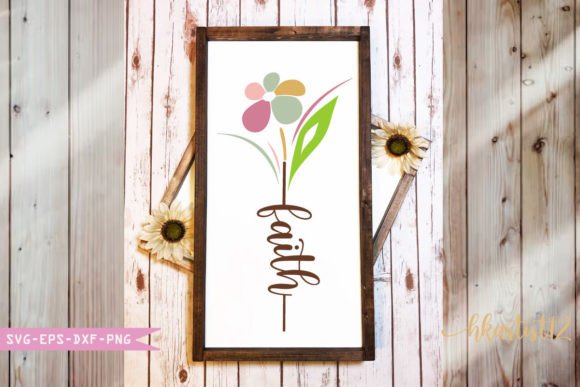 Faith SVG for Crafts and Creative Marketing