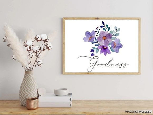 Fruit of the Spirit Flowers Set & Print Templates