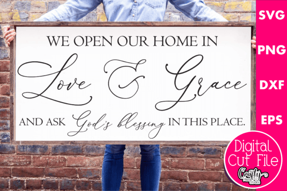 We Open Our Home in Love and Grace Crafts